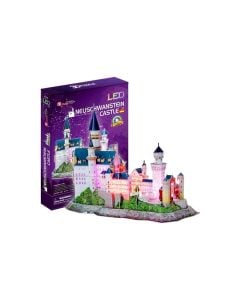Cubic Fun Neuschwanstein Castle 128Pcs W/Led Unit