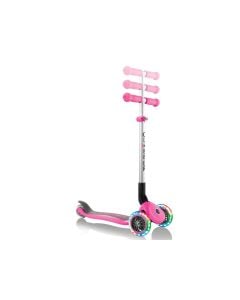 Globber Primo Pink Foldable Lights Scooter