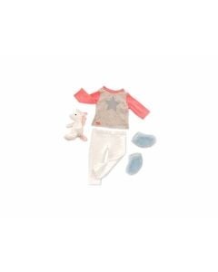 OUR GENERATION REGULAR PYJAMA OUTFIT - UNICORN WISHES