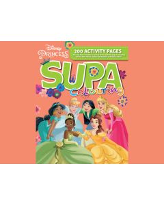 Disney Princess 200Pg Supa Activity Book