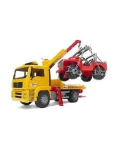 Bruder Man Tga Brkdwn-Truck +Cros/Contry Vhcle