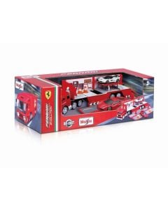 Maisto Fresh Metal Ferrari Evolution Hauler With 2x3Inch Cars