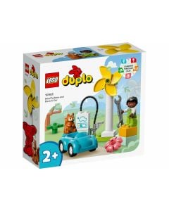 LEGO® DUPLO Town Wind Turbine and Electric Car- 10985