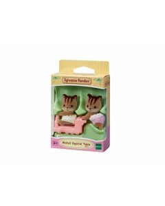 Sylvanian Family Walnut Squirrel Twins 2022