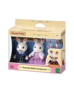 Sylvanian Family Chocolate Rabbit Grandparents