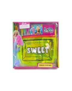 Barbie Extra Pencil Case Set