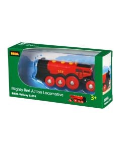Brio Mighty Red Action Locomotive