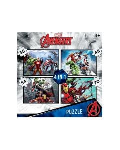 Avengers 4 In 1 Puzzle (35+48+54+70)