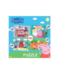 Peppa Pig 4 In 1 Puzzle (35+48+54+70)