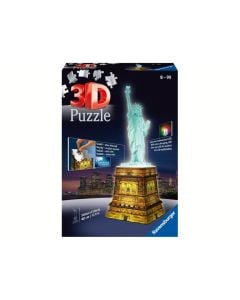 Ravensburger 108Pc 3D Puz Nite E. Statue Of Lib