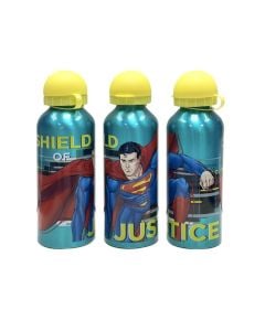 Superman Aluminium Bottle 500ml Assorted
