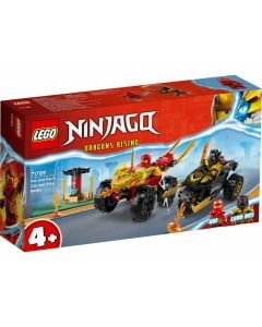 LEGO® Ninjago Kai and Ras's Car and Bike Battle- 71789