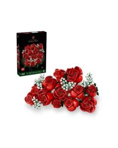 LEGO® Botanicals Bouquet of Roses 10328 Building Blocks Toy Set (822 Pieces)