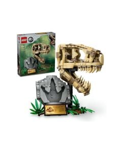LEGO® Jurassic World Dinosaur Fossils: T. rex Skull 76964 Building Blocks Toy Set (577 Pieces)