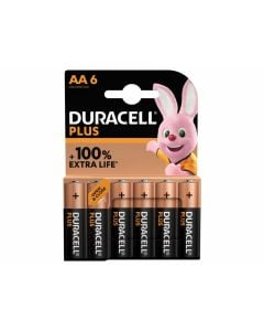 Duracell Plus AA 6 Pack