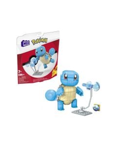 MEGA Pokémon Action Figure Building Toys for Kids, Build & Show Squirtle with 199 Pieces, 1 Poseable Character, 4 Inches Tall