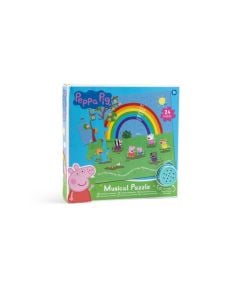 Peppa Pig Floor Puzzle Musical Rainbow