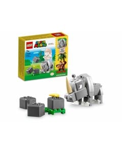LEGO® Super Mario™ Rambi the Rhino Expansion Set 71420 Building Toy Set; Gift for Kids Aged 7 and over (106 Pieces)
