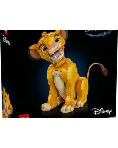 LEGO® ǀ Disney Young Simba the Lion King, Collectible Creative Animal Figure Building Set 43247