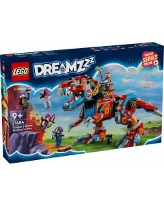 LEGO® DREAMZzz™ Cooper’s Robot Dinosaur C-Rex Action Figure, T. rex Toy with 4 Minifigures 71484