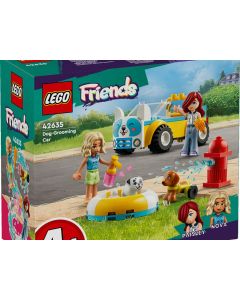 LEGO® Friends Dog-Grooming Car, Vehicle Playset, Animal and Nature Pretend-Play Toy for Kids 42635