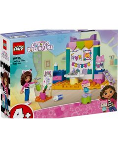 LEGO® Gabby’s Dollhouse Crafting with Baby Box Pretend-Play Toy, House Playset for Kids 10795