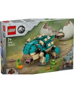 LEGO® Jurassic World Baby Bumpy: Ankylosaurus Dinosaur Toy, Fun Gift for Camp Cretaceous Fans 76962