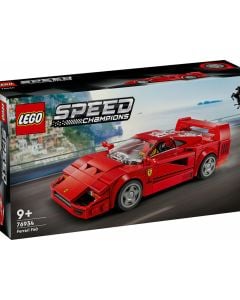 LEGO® Speed Champions Ferrari F40 Supercar Buildable Vehicle and Toy Model Car Playset 76934