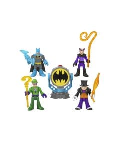 Imaginext DC Super Friends Batman Toys Bat-Tech Bat-Signal Multipack with 4 Figures & Accessories for Pretend Play Ages 3+ Years
