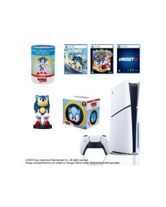 PlayStation 5 Slim Sonic & 3 Accessories Bundle