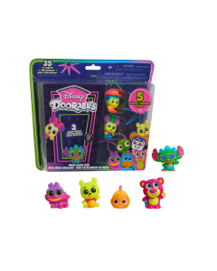 Disney Doorables Neon Glow Peek Collector