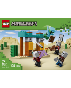 LEGO® Minecraft® The Illager Desert Patrol Gaming Kit for Kids 21267