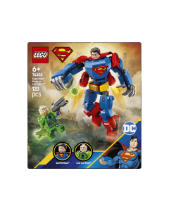 LEGO® DC Superman™ Mech vs. Lex Luthor™ Super Hero™ Toy Figure Playset 76302