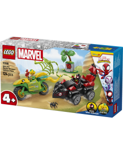 LEGO® Marvel Spidey And His Amazing Friends Spin and Electro Dinosaur Vehicle Chase 11198