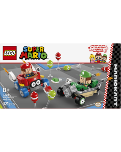 LEGO® Super Mario™: Mario Kart™ – Baby Mario vs. Baby Luigi Toy 72034