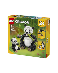 LEGO® Creator 3in1 Wild Animals: Panda Family Toy Playset 31165