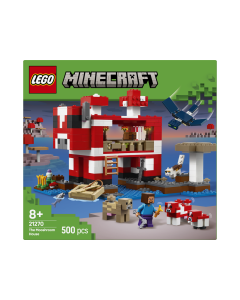LEGO® Minecraft® The Mooshroom House Island Gamer Kit Toy for Kids 21270