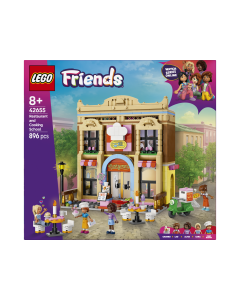 LEGO® Friends Restaurant and Cooking School Pretend-Play Role-Play Toy 42655