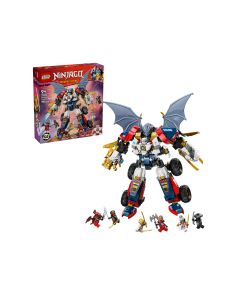 LEGO® NINJAGO® Zane’s Ultra Combiner Mech Toy 4-in-1 Building Set 71834
