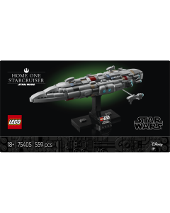 LEGO® Star Wars™ Home One Starcruiser, Buildable Starship Model Kit 75405