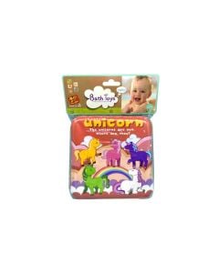 Eva Bath Book Unicorn In Header Bag