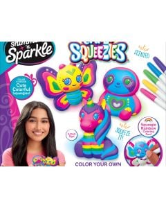 Shimmer & Sparkle Color Your Own Squeezie Fun