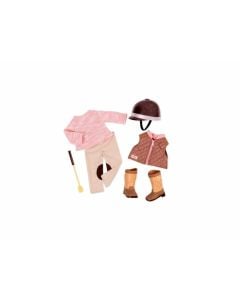 OUR GENERATION DELUXE RIDING OUTFIT - RIDING IN STYLE