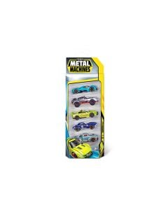 ZURU Metal Machines Mini Racing Car Toy 5 Pack Series 2 (Styles May Vary)